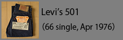 Levi's501(66single197604)