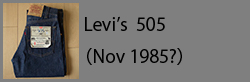 Levi's505(198511)