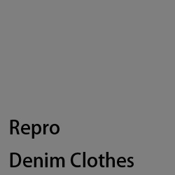 Repro Denim Clothes