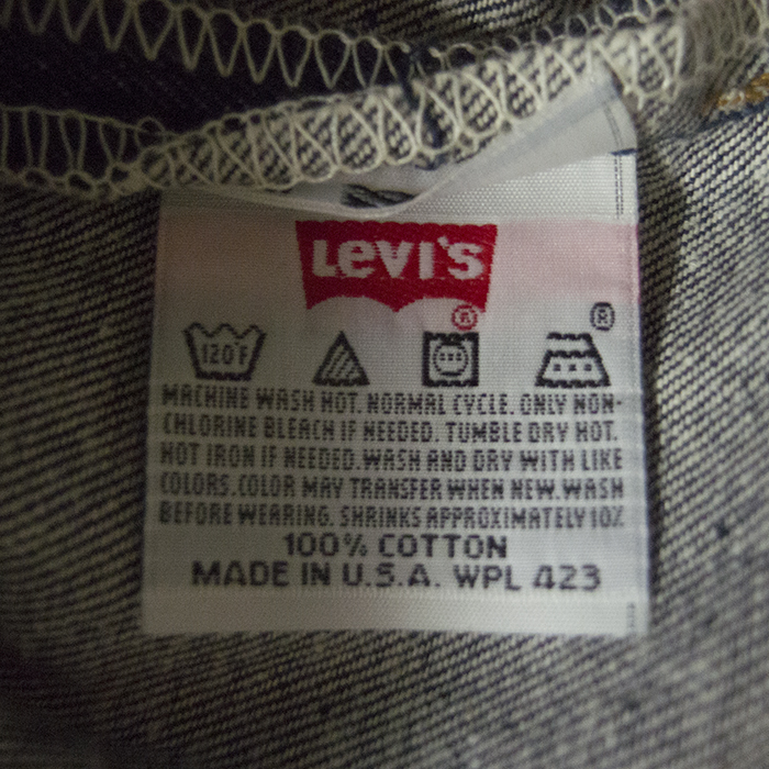 Levi's501(1996.11)_inner tag