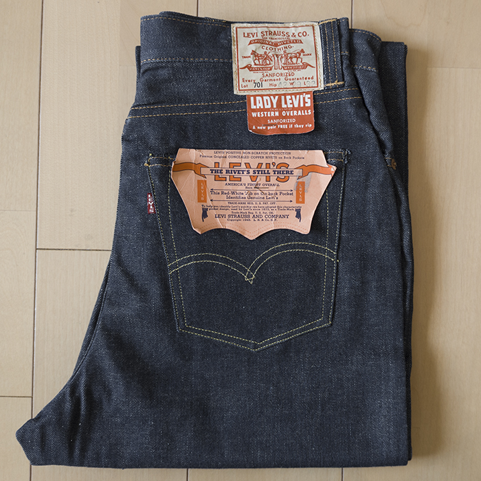 LEVI'S701（doubleside red tab